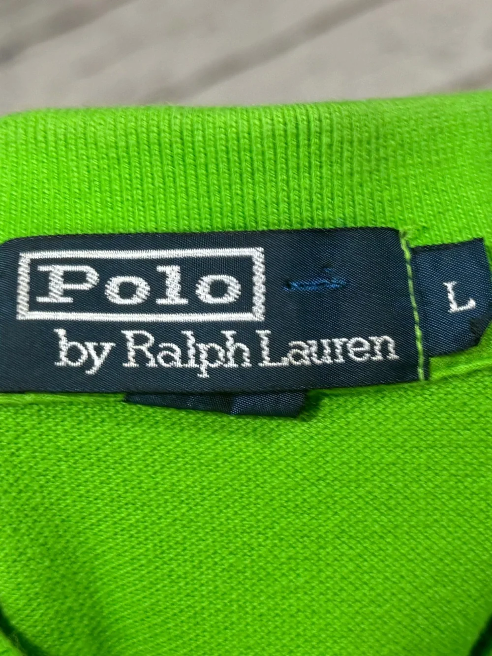 Polo Ralph Lauren Lime Green Men's Golf Tennis Preppy Shirt